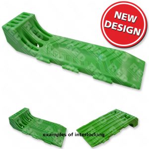 Wreckmaster NEW STYLE Neon Green Skates Set of 4